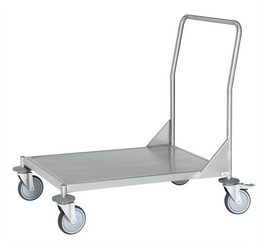 Edelstahl-Plattformwagen – C3 (AISI 304) – 1050 × 550 × 905 mm