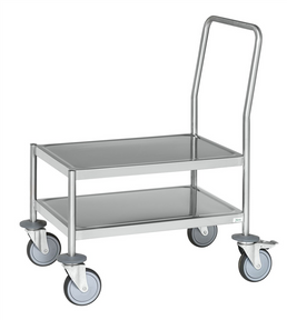 Edelstahl-Plattformwagen – C3 (AISI 304) – 1050 × 550 × 905 mm