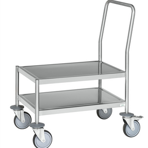 Edelstahl-Plattformwagen – C3 (AISI 304) – 1050 × 550 × 905 mm