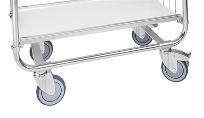 Series 8000 Shelving Trolley – Electrogalvanised – 250 kg Capacity (815 × 470 × 1120 mm)