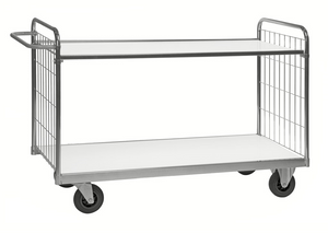 Regalwagen der Serie 9000 – Schwerlast-Elektrogalvanisiert – Tragfähigkeit 300 kg (1590 × 650 × 1025 mm)