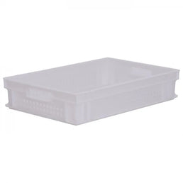 23.7 Litre Euro Stacking Box – 600x400x120mm – Perforated Sides & Base