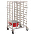 Large Double Security Trolley, 1000 x 650 x 1500 mm, Epoxy-Coated Mild Steel, Fits 20 Trays