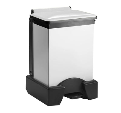 45 Litre All Plastic Fire Retardant Sack Holder – Pedal Operated Clinical Waste Bin