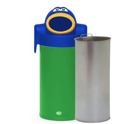 62 Litre Litter Eater Bin with Beak – Fun MDPE Recycling & Waste Bin