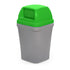 100 Litre Swing Top Bin – MDPE Waste & Recycling Bin with Drop-On Lid