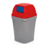 100 Litre Swing Top Bin – MDPE Waste & Recycling Bin with Drop-On Lid