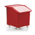 142 Litre Ingredients Trolley with Opaque Flap Lid – Food Approved Mobile Storage Bin