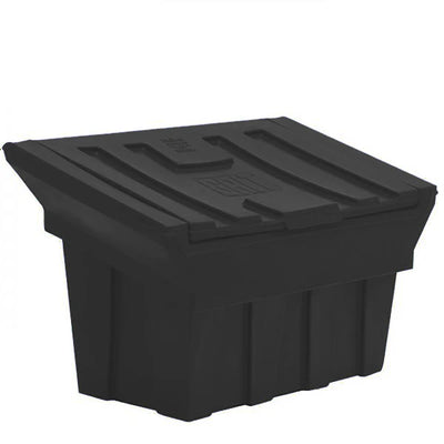 340 Litre Recycled Grit Bin & Lid – Double Skin Salt Storage Bin | UV Stabilised MDPE