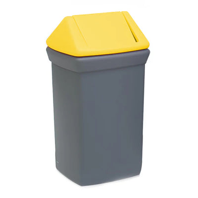 98 Litre Swing Top Bin with Drop-On Lid – MDPE Waste & Recycling Bin