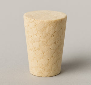Natürlicher konischer Korkstopfen 17/17,5 mm – Größen 24x19x16 mm, sichere Passform