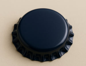 Dunkelblaue Kronkorken für Bierflaschen – 26mm