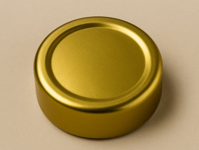 70 mm Gold DTO 18 mm tiefer Twist-Off-Verschluss