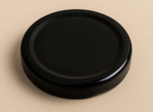 70MM Schwarzer Drehverschluss – Gurke/Pasteurisierbar