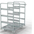 Metal Order Picking Cart – 8 Shelf Warehouse Trolley | 150kg Load Capacity