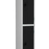 2 Door Steel Locker – Anti-Bacterial Powder Coated Mild Steel