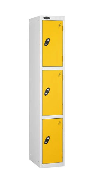 3 Door Steel Locker – Anti-Bacterial Powder Coated Mild Steel
