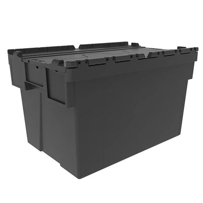 63 Litre Recycled Attached Lid Container (ALC) – Stack & Nest Storage Box