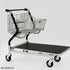 Vario 110S Transport Trolley – Foldable Basket Trolley with Plywood Platform