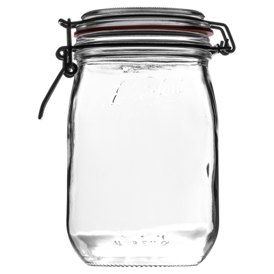 1 Litre Le Parfait Bocal Empty Glass Jar – Pack of 12
