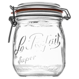 750ml Le Parfait Clip Top Preserving Empty Jar 595g