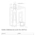 500ml Esmeralda Glass Oil Bottle (Cork Opening)