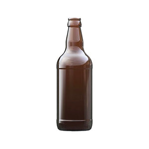 500-ml Bernstein-Dumpy-Bier- & Cider-Flasche – UV-schutzendes Glas