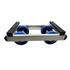Aluminium Piano & Furniture Dolly – Fixed Castors – 550kg Capacity