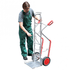 Aluminium Water Empty Bottle Sack Truck 200kg Capacity - Holds 7 Bottles