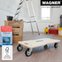 Anti Slip Wooden Dolly - 400kg Load Capacity