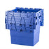 Attached Lid Tote Box – 32 Litres – 400x300x365mm – Stackable & Nestable