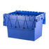 Attached Lid Tote Box – 78 Litres – 600x400x416mm – Stackable & Nestable
