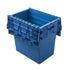 Attached Lid Tote Box – 95 Litres – 600x400x516mm – Stackable & Nestable