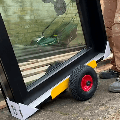 Board and Panel Platform Trolley – 200kg Capacity, Pneumatic Tyres (165 x 495mm)