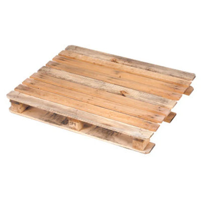 Chemikalienpalette CP1 – 1200 x 1000 x 138 mm – Gebraucht – Hochleistungs-Holzpalette für den Chemikalientransport
