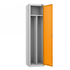 Clean and Dirty Steel Locker with Cam Key Lock, Central Partition and Top Shelf