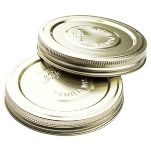110 mm Bouchon-Schraubverschluss – Golddeckel für Le Parfait-Gläser
