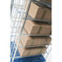 3-Sided Roll Container – 810x720x1808mm, 6 Shelves, Hot-Dip Galvanized, Plastic Base