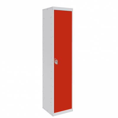 Dual USB Charging Steel Locker, Single Door Multi-Compartment