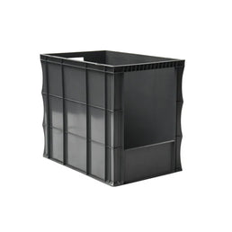 Euro Open Front Plastic Stacking Box – 600x400x500mm – 100L