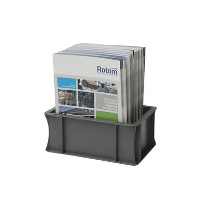 Euro-Stapelbox – 300 x 200 x 120 mm – 5 l Fassungsvermögen – verstärkter Boden