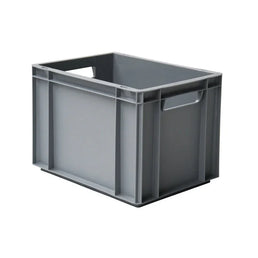 Euro Plastic Stacking Box – 400x300x275mm – 25L Capacity – Reinforced Base