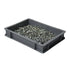 Euro Plastic Stacking Tray – 400x300x70mm – 6L Capacity – Closed Base and Sides