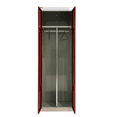 Fire Service Steel Locker with 2 Compartments