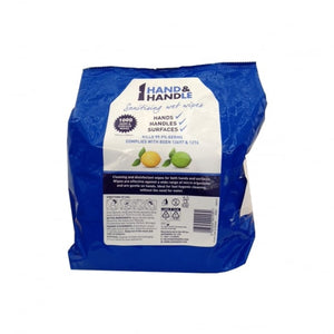 Anti-Bacterial Hand & Handle Surface Wipes - 3 Rolls of 1000 Wipes (3000 Total)