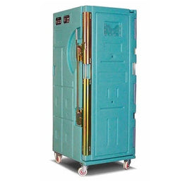 Isothermischer Rollcontainer – 563 l Fassungsvermögen – 715 x 810 x 1900 mm – EPDM-Gehäuse mit PU-Isolierung