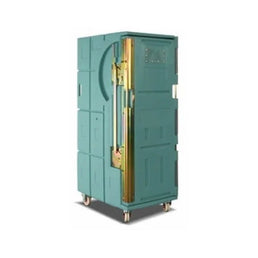 Isothermischer Rollcontainer – 600 x 800 x 1670 mm – 370 l Fassungsvermögen – ATP- und HACCP-zertifiziert