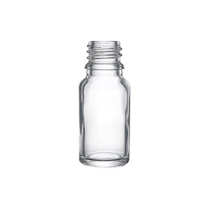 10 ml Klare Glas-Tropfflasche – White Flint-Flasche für Öle & Seren