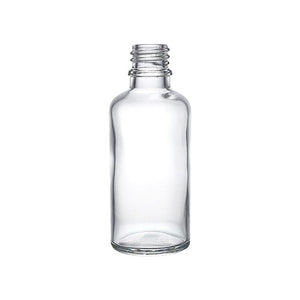 50 ml Klare Glas-Tropfflasche – Weiße Flint-Flasche für Öle & Seren