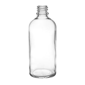 100 ml Klare Glas-Tropfflasche – White Flint-Flasche für Öle & Seren
